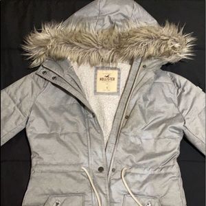 Hollister winter jacket.